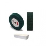 Disc slefuit lustruit verde cu pasta alba ,diametru 200 mm,latime 40 mm