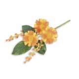 Cumpara ieftin Margareta artificiala galbena verde cm 15 H
