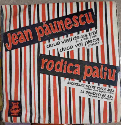 Disc vinil, LP. Daca Vei Pleca. Ast&amp;amp;#259; Seara-ncepe Viata Mea. La Douazeci De Ani. Doua Vieti De-as Trai--194979 foto