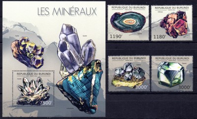 BURUNDI 2012, Minerale, MNH foto