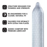 Cumpara ieftin Prezervative LELO HEX Original, 3 Buc (DB)