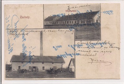 Carte postala circulata in anul 1916 Timis foto