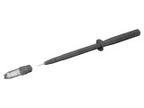 Sondă de măsurare 1A neagră 4mm 128mm