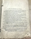 CRT10DE Carte veche Germana -Povestiri istorice pentru copii - Ca sa cunoastem pe Liliana - Pagina veche de colectie