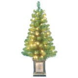 Brad artificial cu lumini, Alska, 99 cm