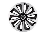Cumpara ieftin Set 4 capace roti Fox Gri-Negru R14 pentru gama auto Audi, Autohelix MSA