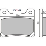 Placute Frana Fata Yamaha FZR 600 (1990-1999) - Organic - MX_NEW 225100730RM