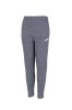 Pantaloni sport copii Joma Lion Long Gri, poliester, talie elastica, buzunare laterale, negru/gri