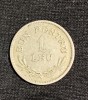 Moneda 1 leu 1924 fără semn monetărie