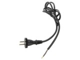 Cablu Alimentare 2x1mm2 1,5m Negru 10A