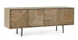 Cumpara ieftin Comoda TV 4 usi lemn mango Darsey 140x32.5x53 cm