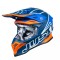 Casca enduro Just1 J39 Thruster, Albastru + Portocaliu, Marimea L