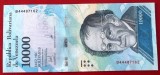 Venezuela 10000 10.000 Bolivares 13 decembrie 2017 UNC necirculata **
