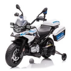 Motocicleta electrica de politie BMW F850 GS 90W 12V cu roti MOI Polizei