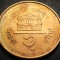Moneda exotica 2 RUPII - NEPAL, anul 2003 * cod 4930 B - Gyanendra Bir Bikram