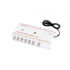 Amplificator semnal elSales ELS-1020MK12 cu 12 iesiri , alimentare 220 V , argintiu