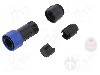 Conector circular, tata, 6 pini, BULGIN - PXP4010/06P/6065