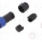 Conector circular, tata, 6 pini, BULGIN - PXP4010/06P/6065