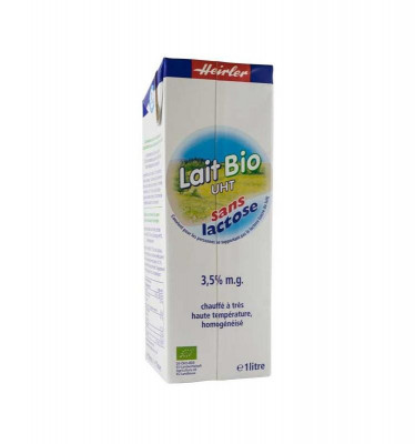 Lapte Bio fara Lactoza 3.5% Grasime Heirler 1L foto