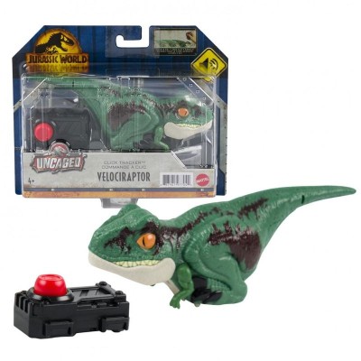 Figurina Jurassic World,Velociraptor interactiva cu telecomanda foto