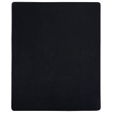 Cumpara ieftin Cearsaf de pat cu elastic, 2 buc., negru, 180x200 cm, bumbac