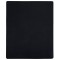 Cearsaf de pat cu elastic, 2 buc., negru, 180x200 cm, bumbac