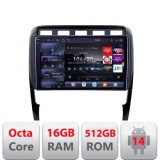 Navigatie Porsche Cayenne 2002-2011 Edotec Kit-443 8 core QLED 2K 16+512 360 Android Waze USB Navigatie Internet Youtube Radio CarStore Technology