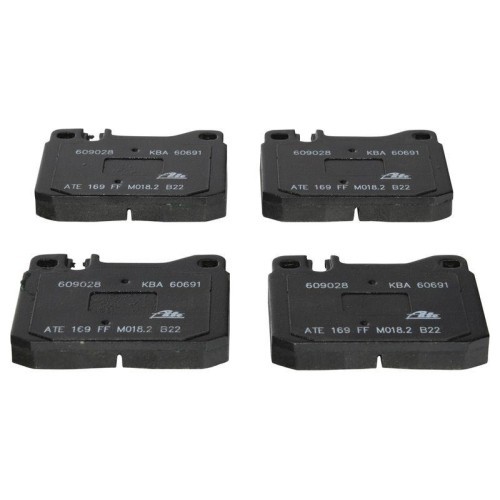 Placute frana Mercedes /8 (W114) 01.68-11.76, /8 (W115) 01.68-01.77, /8 Coupe (W114) 04.69-02.77, 123 (W123) 01.76-12.85, Clasa S (W116) 08.72-07.80,