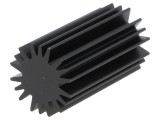 Radiator LED Negru 20mm x 37.5mm