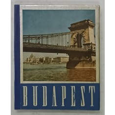 BUDAPEST , MINIALBUM TURISTIC , TEXT IN LIMBA FRANCEZA , 1958