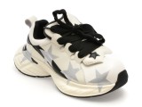 Pantofi sport GRYXX alb-negru, 109216, din piele naturala