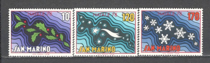 San Marino.1978 Nasterea Domnului SS.462