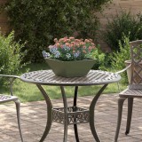 VidaXL Ghiveci pentru Grădină Verde Oliv 35x35x15 cm din Oțel