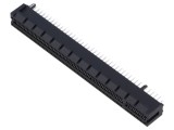 Conector THT pentru carduri drept SAMTEC, PCB gold flash 1mm