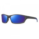 Ochelari De Ciclism Unisex Techsuit 24101, Polarizati, Gri Albastri