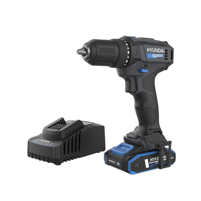 Masina de gaurit cu acumulator 20V 2ah HYUNDAI DD20S-40TT + incarcator