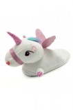PC8-2 Papuci pufosi de casa in forma de unicorn