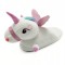 PC8-2 Papuci pufosi de casa in forma de unicorn