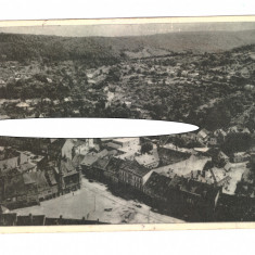 CP Sighisoara - Vedere generala, RPR, circulata 1951, stare foarte buna