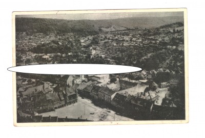 CP Sighisoara - Vedere generala, RPR, circulata 1951, stare foarte buna foto