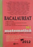 Bacalaureat 2012. Matematica M1. Ghid de pregatire pentru examen - Mihai Baluna, Maria Elena Panaitopol