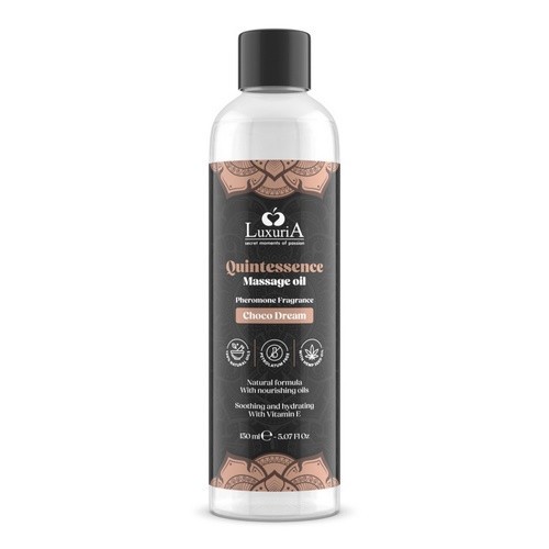 Masaj - Luxuria Chintesenta Ulei de Masaj Vis de Ciocolata 150ml cu Parfum cu Feromoni Formula Naturala Uleiuri Nutritive