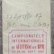 Program Campionatele Internationale de Atletism ale RPR septembrie 1951