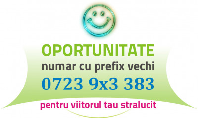 Numar Prefix Vechi 0723.9x3.383 cartela Vodafone VIP usor AUR Gold numere usoare foto