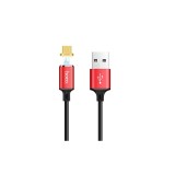 HOCO U28 Cablu de &icirc;ncărcare Micro USB-Culoare Roșu