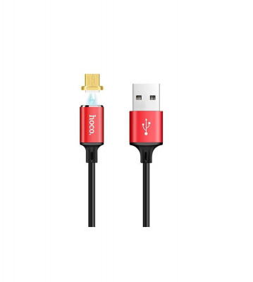 HOCO U28 Cablu de &amp;icirc;ncărcare Micro USB-Culoare Roșu foto