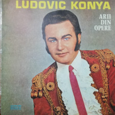 Disc Vinil - Ludovic Konya - Arii Din OpereElectrecord ST-ECE 01510