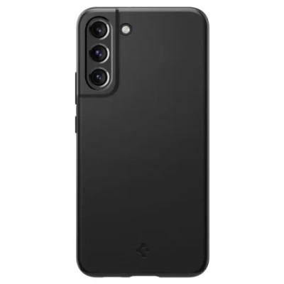 Husa Cover Spigen Thin Fit pentru Samsung Galaxy S22 Black foto