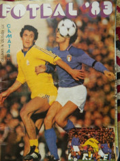 Revista fotbal - 1983 foto