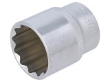 Tubulară 12-puncte 1/2 30mm oțel crom-vanadium